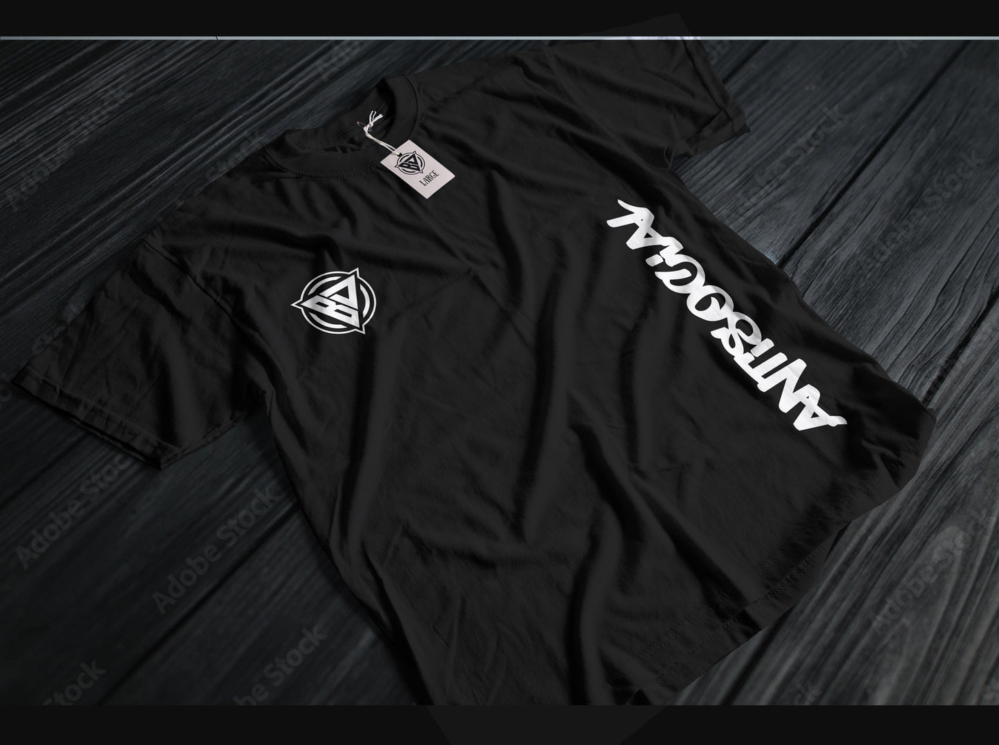 T-shirt "Antisocial" Design Streetwear Exclusif