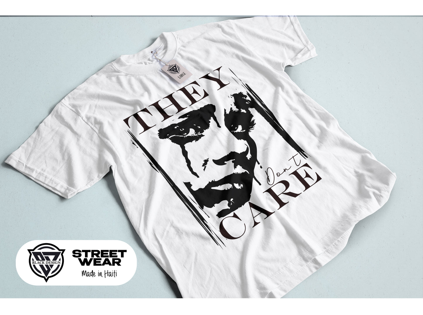 THE DON'T CARE ABOUT US. T-shirt