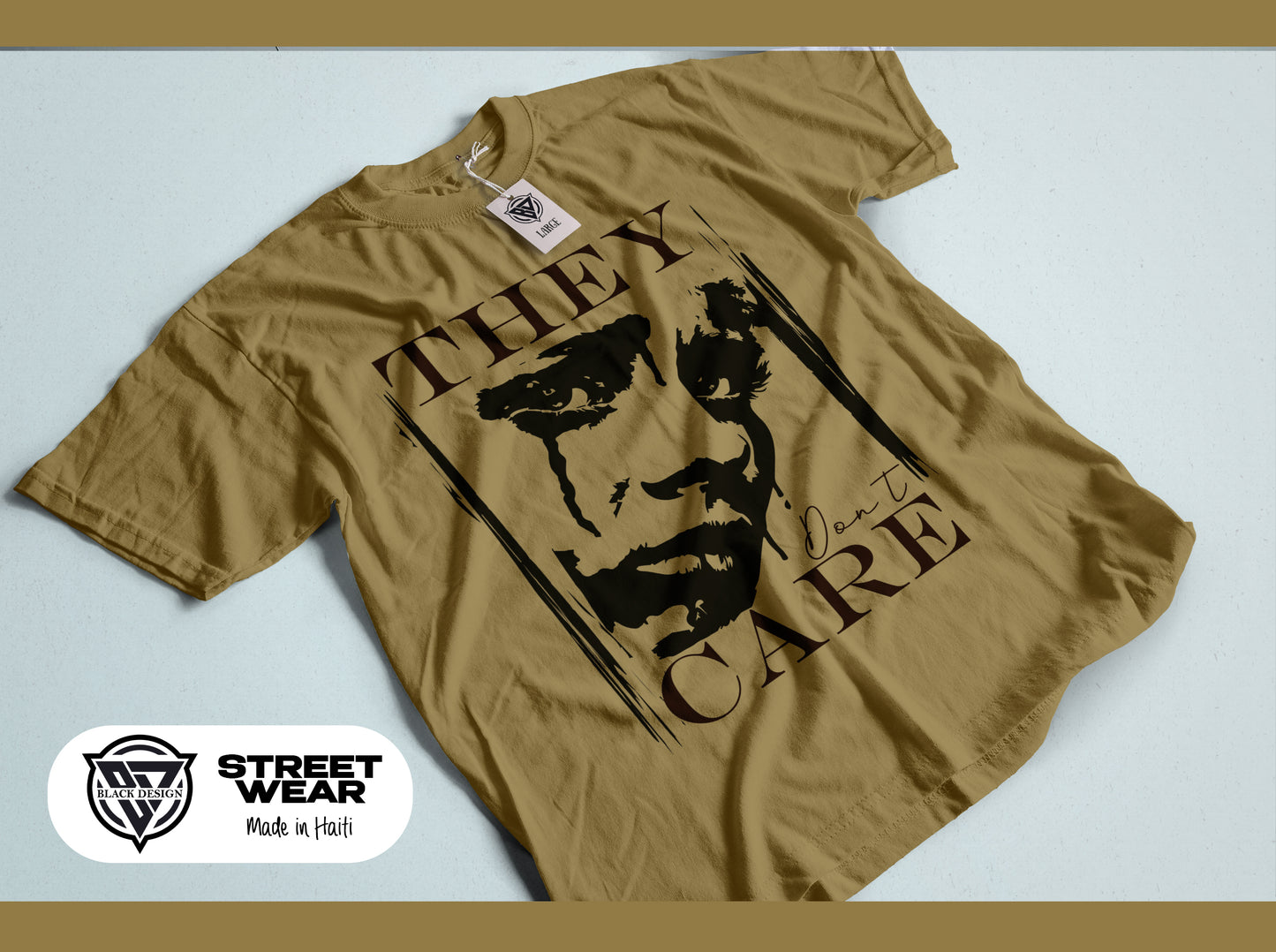 THE DON'T CARE ABOUT US. T-shirt