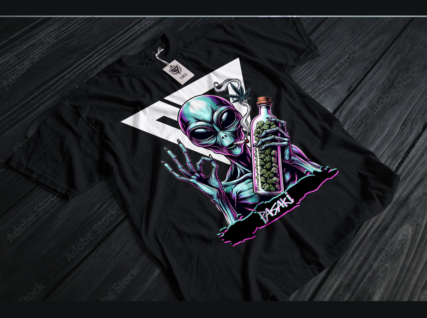 T-shirt Pasaki [Text] | Édition Limitée – Coll. 2025
