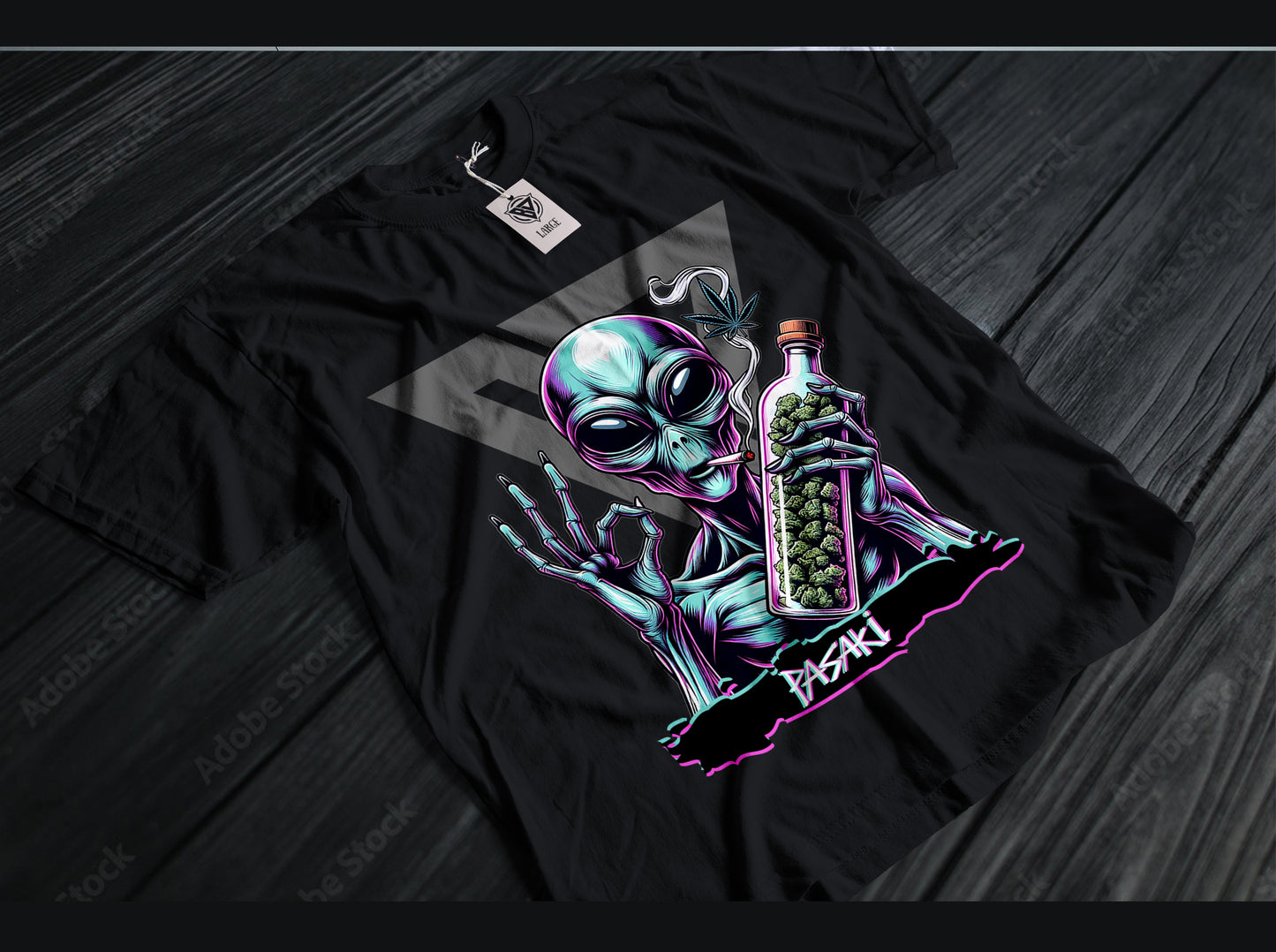 T-shirt Pasaki [Text] | Édition Limitée – Coll. 2025