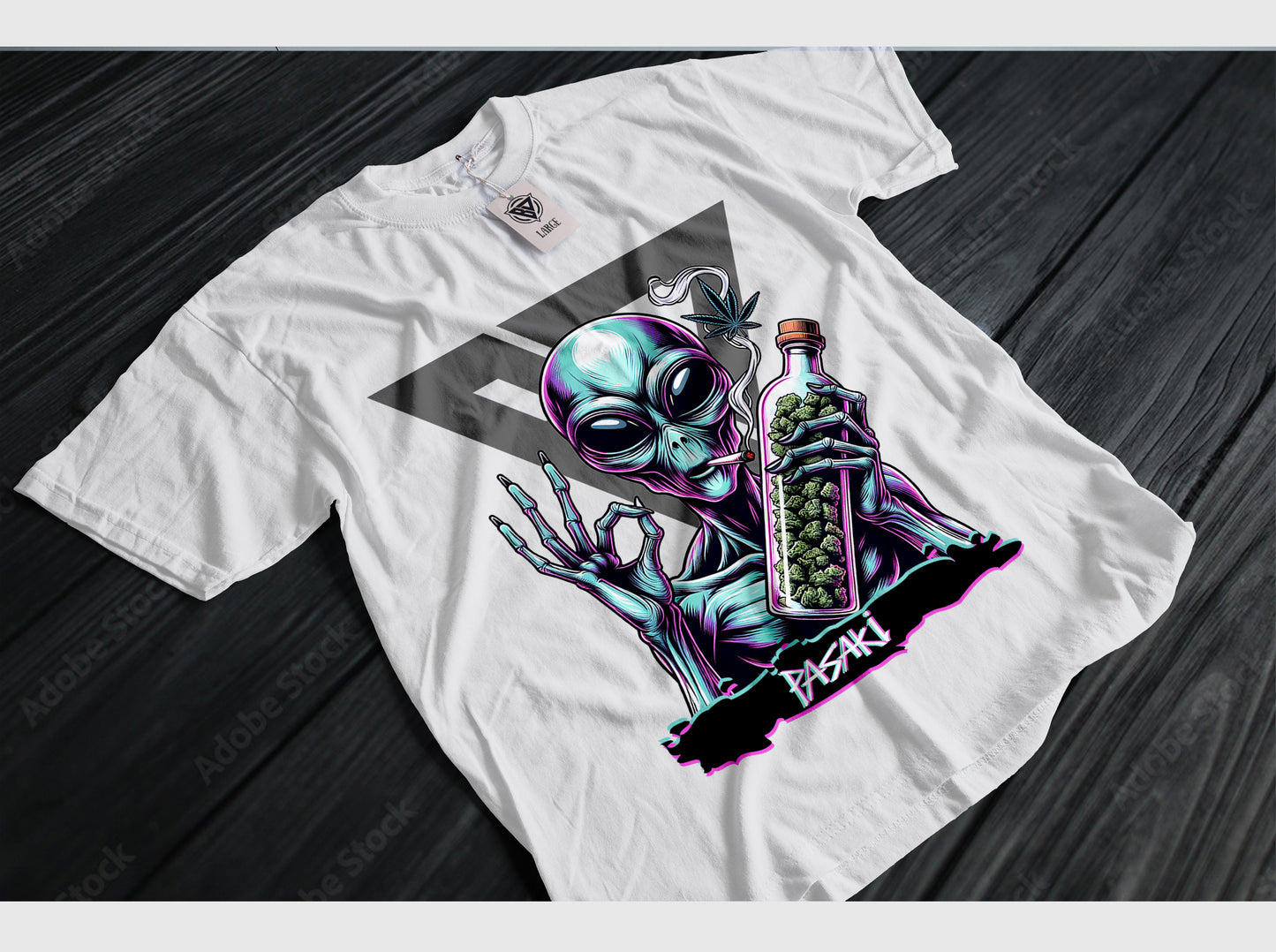 T-shirt Pasaki [Text] | Édition Limitée – Coll. 2025