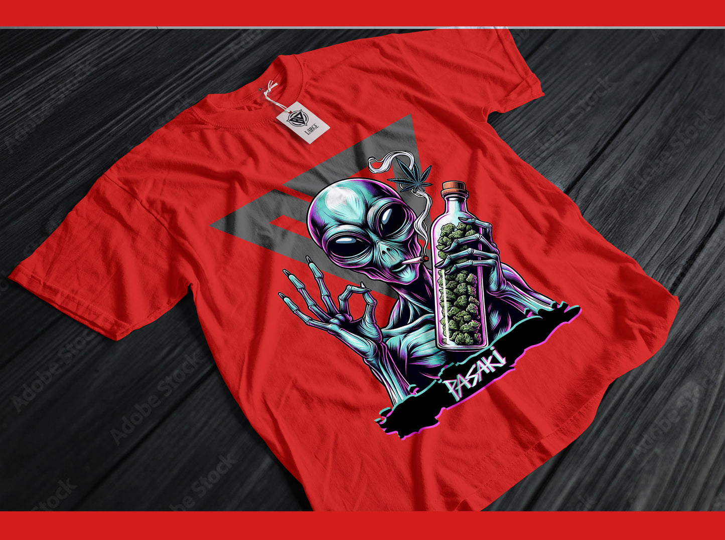 T-shirt Pasaki [Text] | Édition Limitée – Coll. 2025