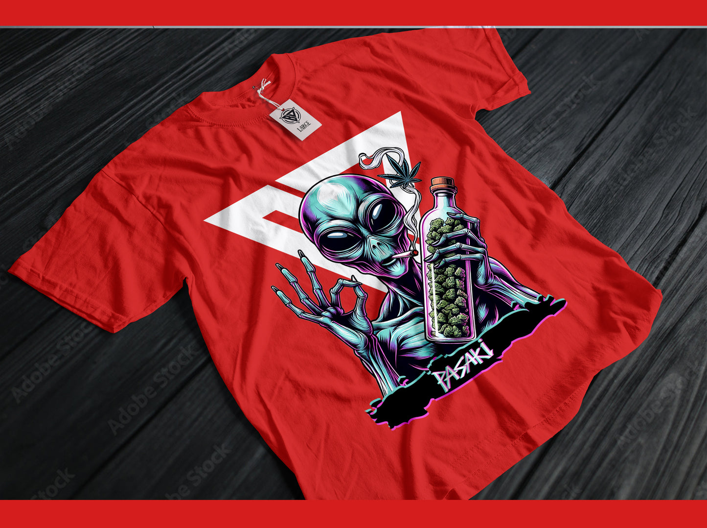 T-shirt Pasaki [Text] | Édition Limitée – Coll. 2025